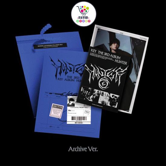 Fotobokversjon Arkivversjon SHINee KEY 3. album HUNTER