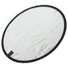 Silver White 2 In1 Reflector Portable Round Photography Light Reflector for Live Lighting
