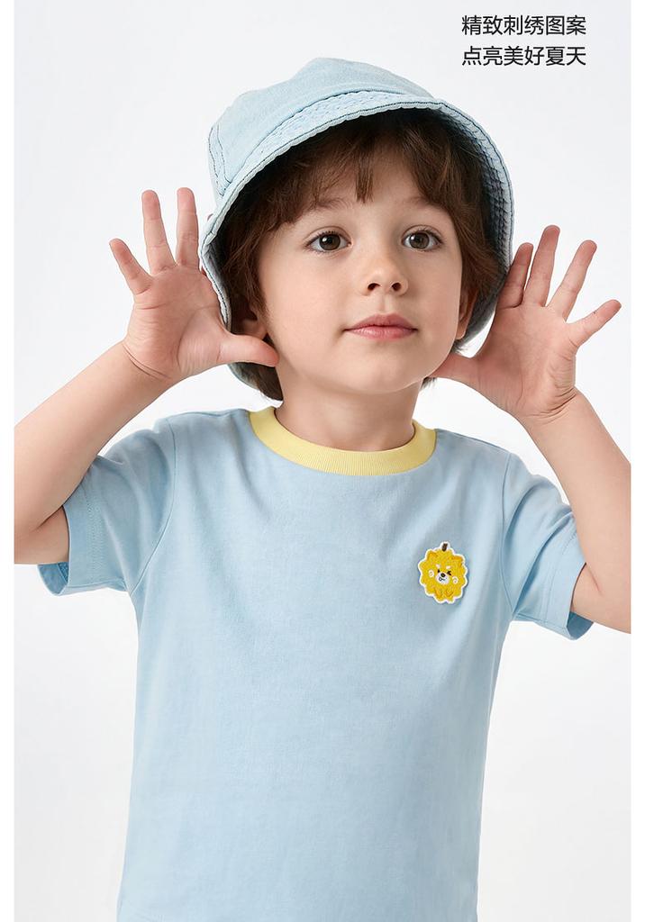 BalaOne: Balabala Children's Short Sleeved T-shirt for Boys and Girls, 2026 New Summer Cotton Collection