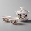 1pcs 22ML  Porcelain Kung Fu Tea Cup Sets Ceramics Tea Service Tea Set Tea Bowl Cups & Saucers Drinkware D054