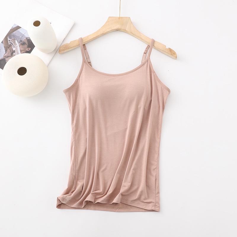 Damen-Schlankheits-Camisole mit integriertem BH und verstellbaren Trägern