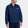 Adidas Originals Trefoil Casual Comfort Track Jacket Men Outerwear Blue DV1947