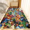 Cute P-Pokemones Anime Kitchen Mat Cheaper Anti-slip Modern Living Room Balcony Printed Modern Home Decor