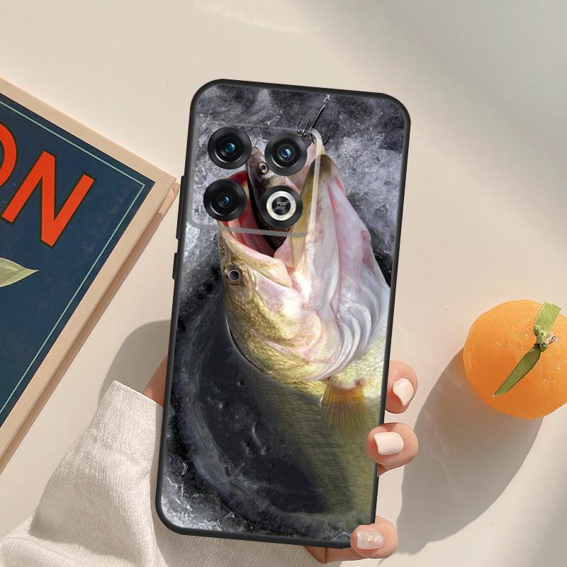 Bassangelköder Kunstköder Hakenbox Für OnePlus 13T 10T 10R 12R 13R 15 13 12 11 10 9 Pro Nord CE 5 2 3 4 Lite N20 N30 Hülle