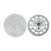 Round Resin Mold Silicone Texture with Life Tree Pattern for Wall and Bedroom Home for Crafting Unique Wall Clocks