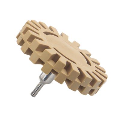 Car Pneumatic Rubber Eraser Wheel Pad Disk Decal Eraser Wheel Car Sticker Remover Paint Cleaner Car Polish Auxiliary Tool