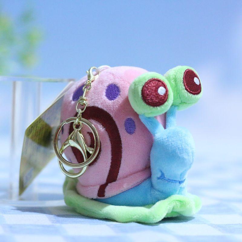 Adorable Spongebob Patrick Star Plush Keychain Cute Stuffed Animal Decor 12cm
