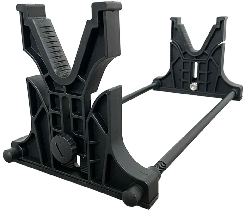 Elrinrin Gun Stand Display Stand Rifle Display Stand Rifle Air Gun Handgun Maintenance (Black)