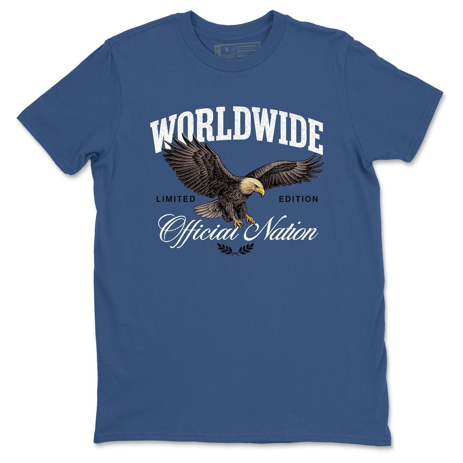 Worldwide Official Nation graphic tee. Streetwear Brand Graphic T-Shirt. 1s Fragment L