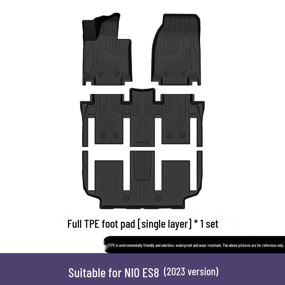 Eco-friendly TPE Car Floor Mats for Nio ES8 - Custom Interior Accessories