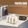 Tissue Box Cover Cloud Shape Multifunctional Tabletop Draw Paper Container Smooth Paper Extraction Tissue Holder For Bathroom