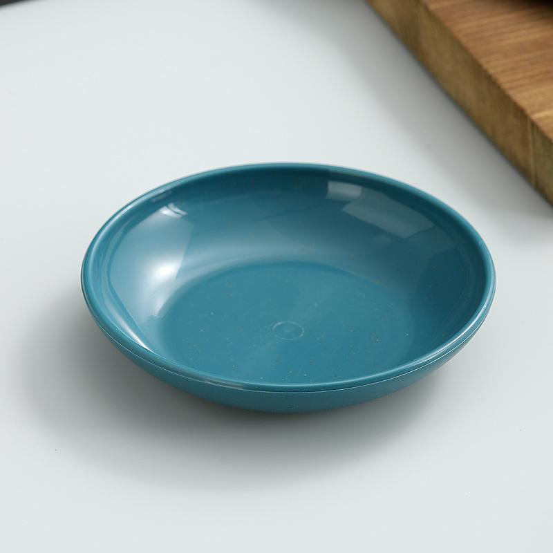 5 szt. Okrągłe słomiane małe naczynie do przypraw sos sojowy talerze gorący garnek BBQ dip spodek naczynia kuchenne pojemnik na przekąski