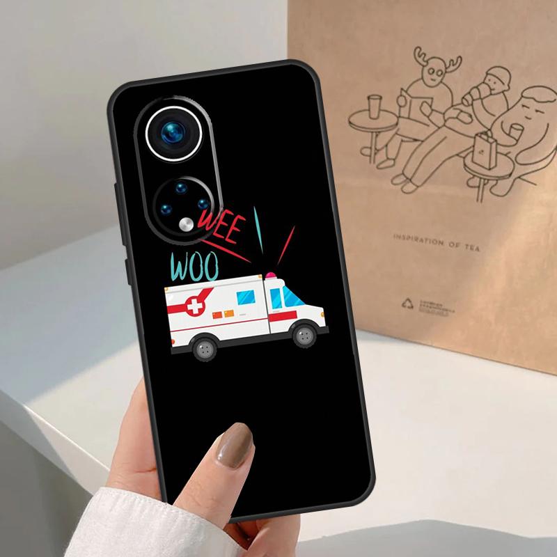 

Wee Woo Ambulance For Honor Magic 8 7 6 5 Pro Case For Honor X9d X9c X9b X9a X8c X8b Win 200 400 50 70 90 Lite Honor X8c