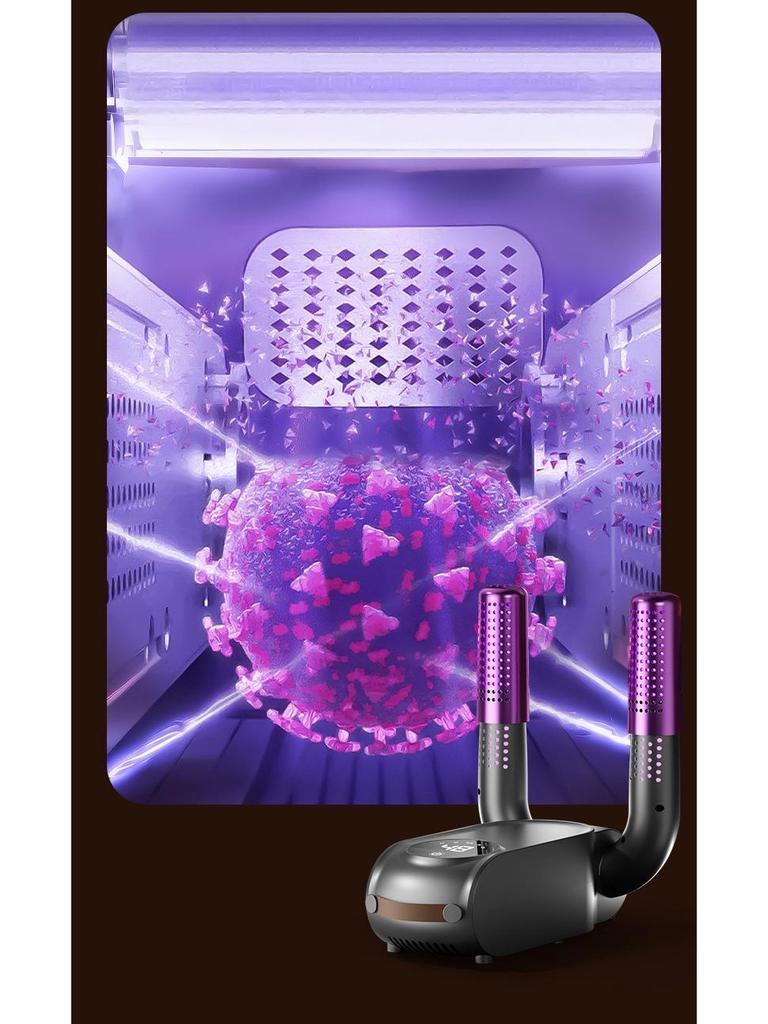 Tragbarer intelligenter Schuh- und Socken-Trockner: Schnelltrocknend, Antibakteriell, Faltbar und Konstante Temperatur