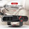 Heating and Fan Modes Car Heater Fan Plastic Car Demister Fan Vehicle Heater Fan  Vehicle Interior