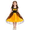New Halloween Children Cos Little Devil Pumpkin Bud Skirt Girls Princess Skirt Witch Dress BB98