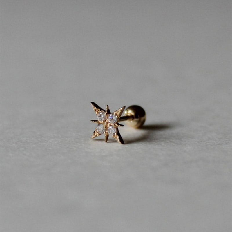 youngglow 14k twinkle piercing