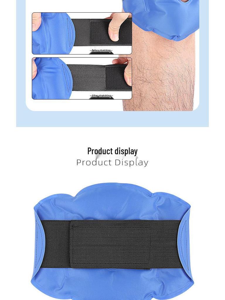 Reusuable Gel Ice/Heat Knee Support Wrap