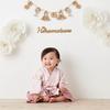 EMOKA Baby Kimono Romper with Hakama (70cm, Pink/Poppy)