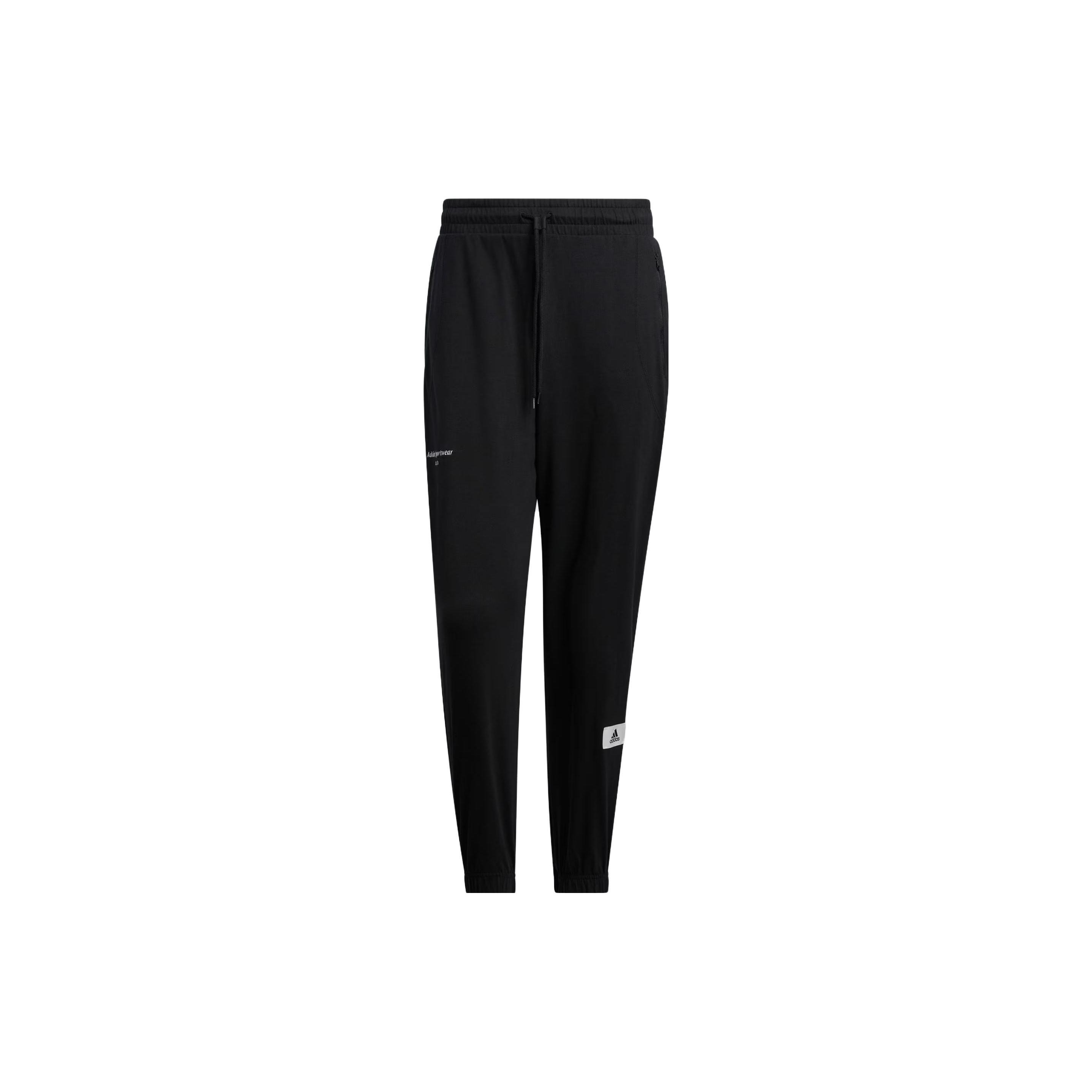 

New Adidas Lounge Knitted Sports Pants Men s Black IN6512 S