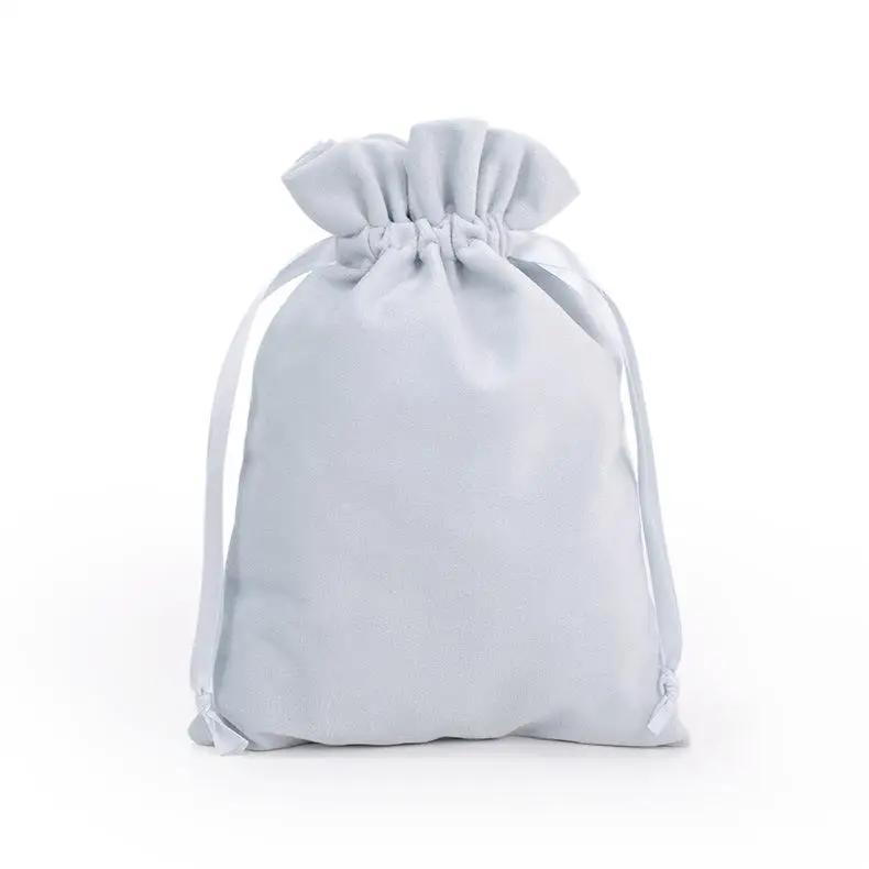 Premium Velvet Jewelry Pouches Set Soft Drawstring Bags for Necklaces, Rings&Earrings Storage, Multi-Color Gift Pouch Collection