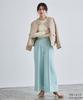 Pierrot Short Heather Charcoal Women's High-Quality Wide-Leg Pants, Length, PL,