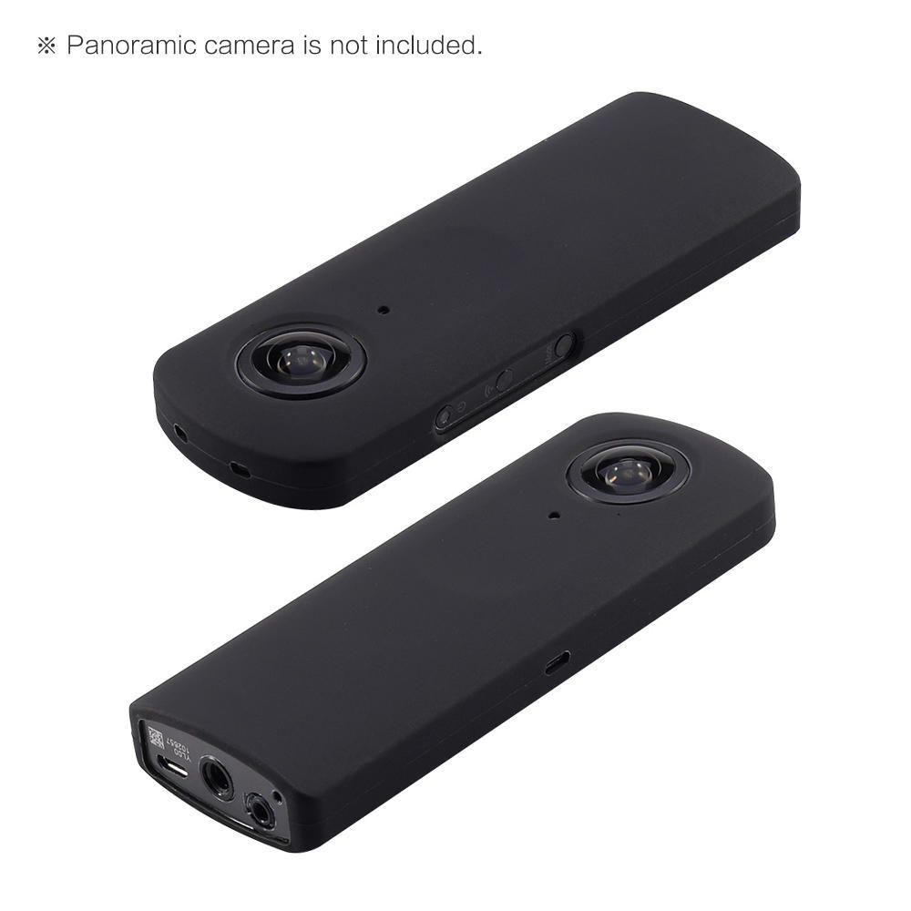 Skyddande silikonskydd med linsskydd för Ricoh Theta V 360-graderskamera