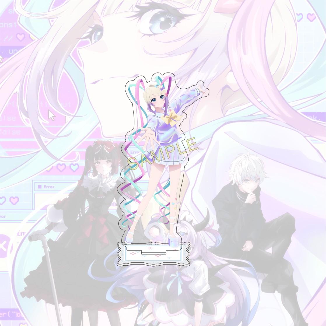 

Anime NEEDY GIRL OVERDOSE 15 cm Acrylic Standing Figure Model Desktop Decoration Fan Collection Gift Keychain 15 cm