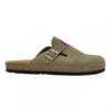 Jack Wills Mens Suede Flat Mule Sandals