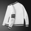European Men's Korean-Style Slim Fit Printed Trendy Jacket