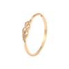 Women's Light Luxury Zircon Woven Bracelet - Korean Fashion, Exquisite & Simple Design