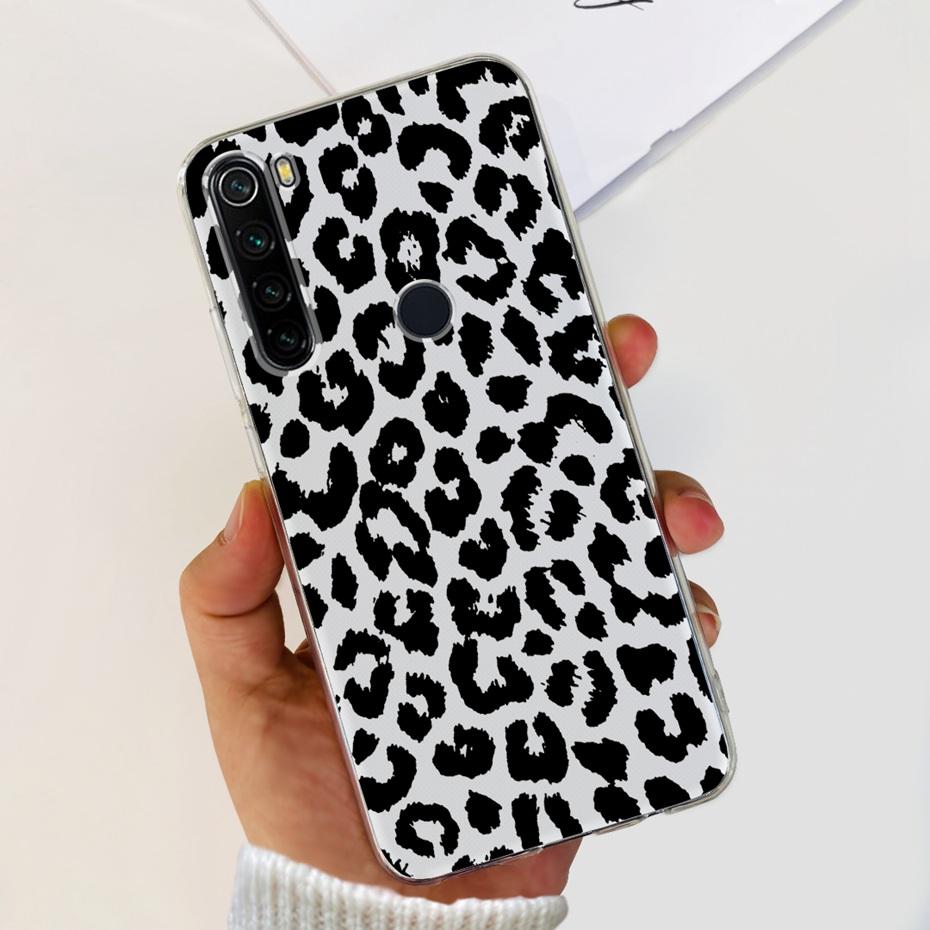 For Xiaomi Redmi Note 8 8T Phone Cases Fashion Painted Soft Silicone Back Cover For Redmi Note 8 Pro Funda Note8 T 8Pro Bumper