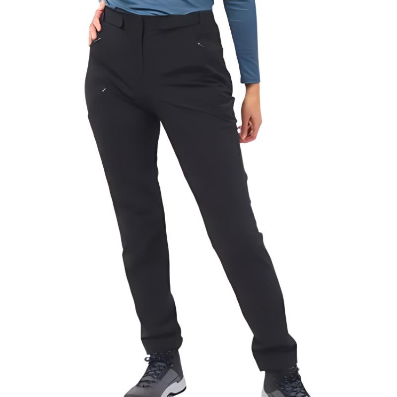 

Decathlon MH500 Однотонные брюки на молнии, универсальные для горного треккинга, женские, черные L-XL чёрный