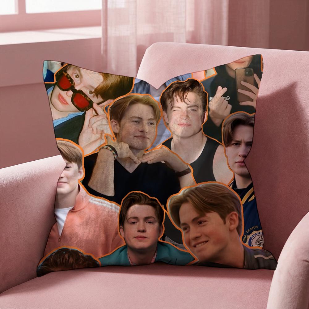 K-Kit C-Connor Cushion Cover Multi-Scene Pillow Cover for Home & Car - Reversible, Soft & Durable for Daily Use