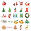 50 Pcs Christmas Stickers, Festival Gifts, Decoration, Small Patterns, Handbooks, Stationery Boxes, Stickers
