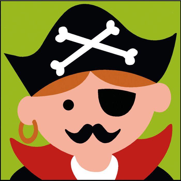 Kit Canevas Soudan Capitaine 20x20 cm