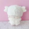 Plush Knit Hat and Costume Set for 10cm Plush Toys, White [Used]
