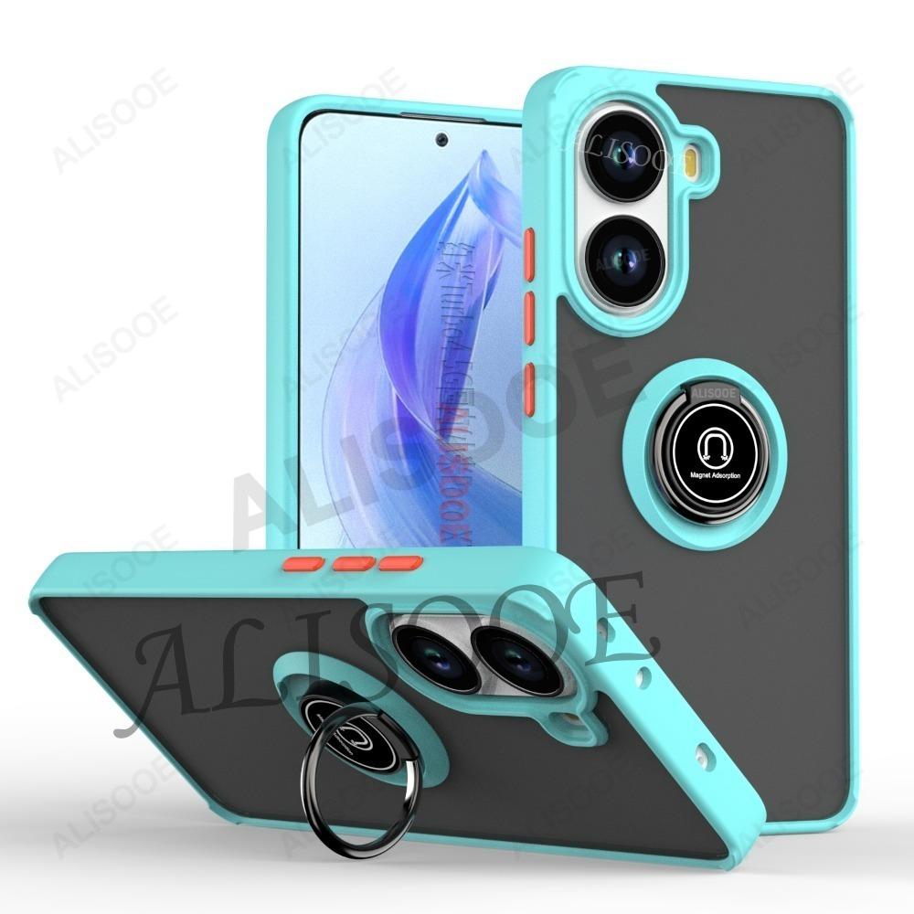 Kickstand Funda for POCO X7 Pro Case Armor Ring Holder Protective Cover for Xiaomi Redmi Turbo 4 Shockproof Case