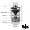 Effective Aquariums Filter With MultiLayer Filtration Low Noise Motor Filtration Pumps For Home Office FishTanks Use
