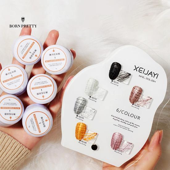 

5g Nail Art Ногти Украшения Клей Безопасные ингредиенты Портативный декоративный