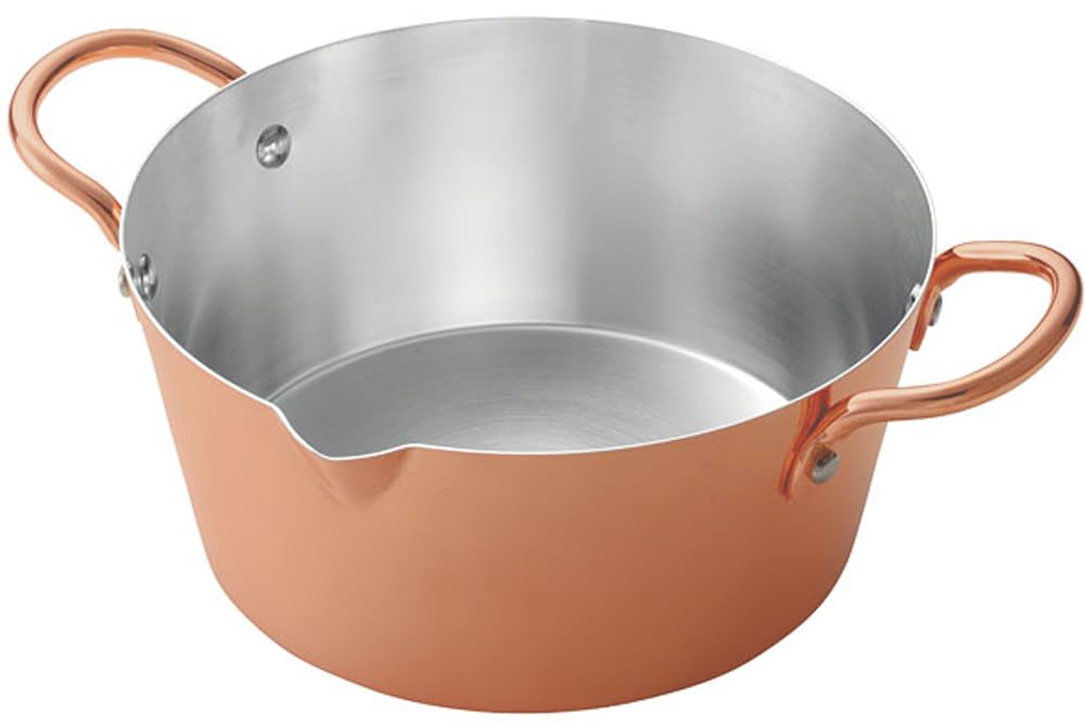 

Tanabe Metalwork Copper Deep Frying Pot 18cm 3782