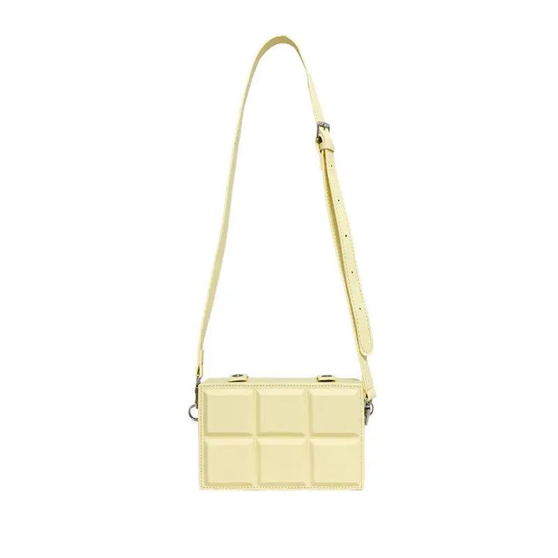 Women Bag Box Plaid Fashion Hasp Street Style Shoulder Bag  Crossbody Women Bag UNISEX