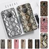 Coque de téléphone peau de serpent pour Huawei Mate 20 10 9 40 30 lite pro X Nova 2 3i 7se