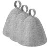 Verdickte Wollfilz Sauna Hut Anti-Hitze Duschhaube Schnelltrocknendes Haar Turban Handtuch Hut für Sauna Badezimmer Unisex