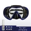 Adult Low Volume Clear Diving Mask with Tempered Glass Freediving Snorkeling  Silicone Black Underwater Swimming Goggles