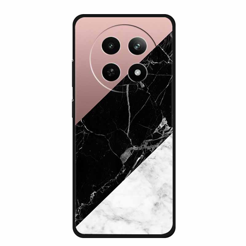 Case For Realme 13 Plus Marble TPU Soft Silicone Back Cover For Realme 13+ Cases Protective Mica Painted Colorful Bumper Capa