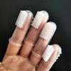 4Pcs Pet Finger Toothbrush Set, Soft Silicone Toothbrush for Dogs, Cats, Puppies & Kittens