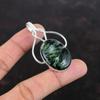 Seraphinite Pendant 925 Sterling Silver Pendant Genuine Gemstone Pendant Handmade Boho Jewelry Amazing Pendant Seraphinite Jewelry For Gifts