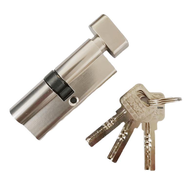 Универсальный цилиндр замка для межкомнатной двери SISAV 70mm (35+35)