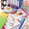 LIHIT LAB Clear Book A4 80 pockets Blue 306 x 240 x 52 mm G3204-8